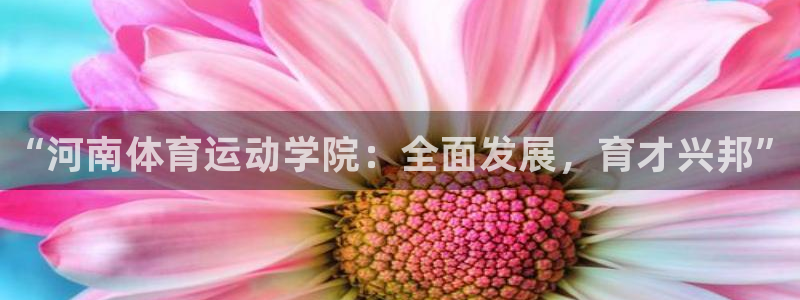MK体育官方正版app集团官网网址：“河南体育运动学院：全面