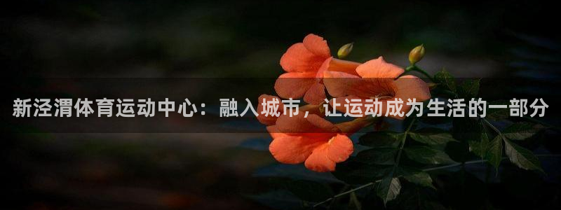 MK体育官方正版app代理：新泾渭体育运动中心：融入