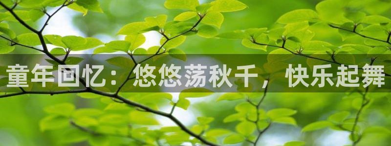 MK体育官网下载招商电话地址查询：童年回忆：悠悠荡秋
